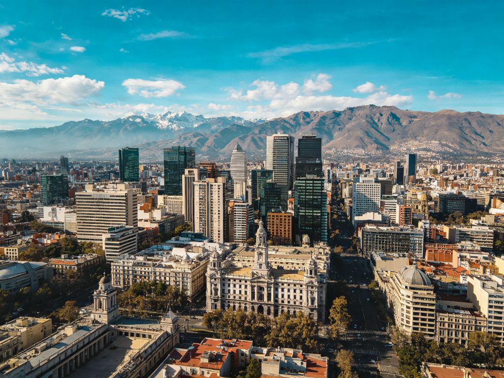 圣地亚哥城市全景